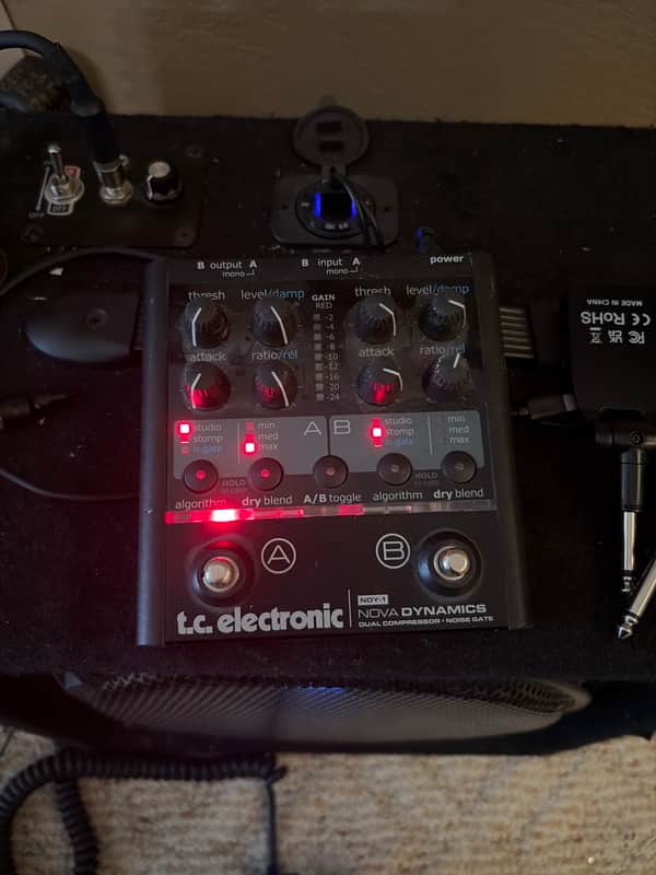 ギター t.c. electronic NOVA DYNAMICS NDY-1 TC Electronic NDY-1 Nova Dynamics | Reverb