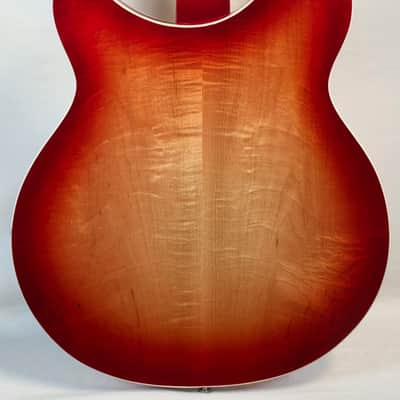 Rickenbacker 1993 Plus 12-String Semi-Hollow Guitar, Fire Glo, 3 Toaster Pickups, Stereo, HSC image 15