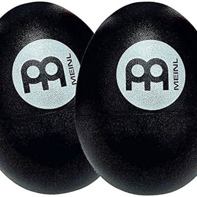 Meinl Plastic Egg Shakers Black (Pair) ES2-BK image 2
