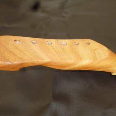 handmade mahogany slab "Firebird R" fat style guitar,oil finish,ships fast image 16