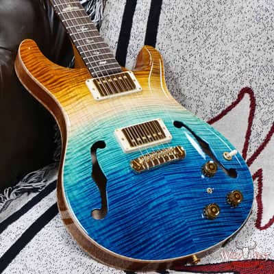 PRS Wild West Guitars 25th Anniversary Limited Run Wood Library Artist Package Hollowbody II Piezo Beach Fade (Private Stock Color) 5.50 LBS (US Only / No International Shipping) image 20