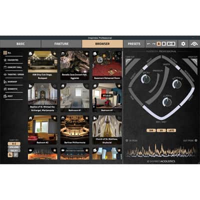 Inspired Acoustics Inspirata Immersive Edition Reverb Workstation Software (Upgrade From Personal Edition, Download) image 2