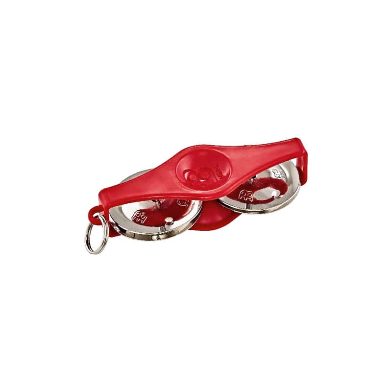 Meinl Key Ring Tambourine Red