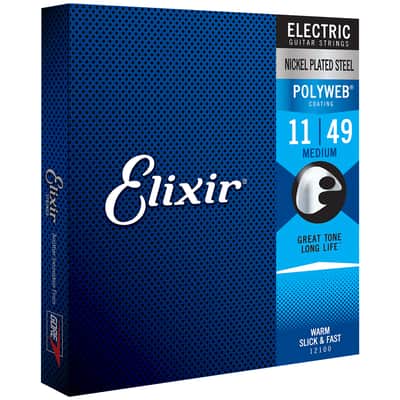 12100 Electric Polyweb Medium 11-49 Elixir image 1