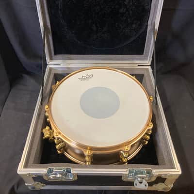 DW - 5x14" True Cast Bronze Snare Drum, New in Case, #069 2010's image 5