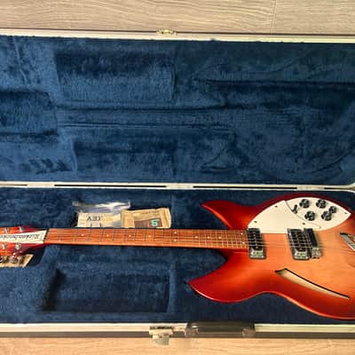 1996 Rickenbacker 330 Fireglo Electric Guitar w/ Case #2695 image 24