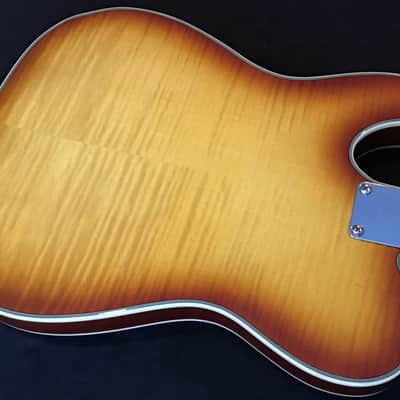 PT BERGER "BAKERSFIELD" RODEO DeLUXE Custom Thinline Tele Hybrid DoubleAAA Vintage Iced Tea Boutique image 13