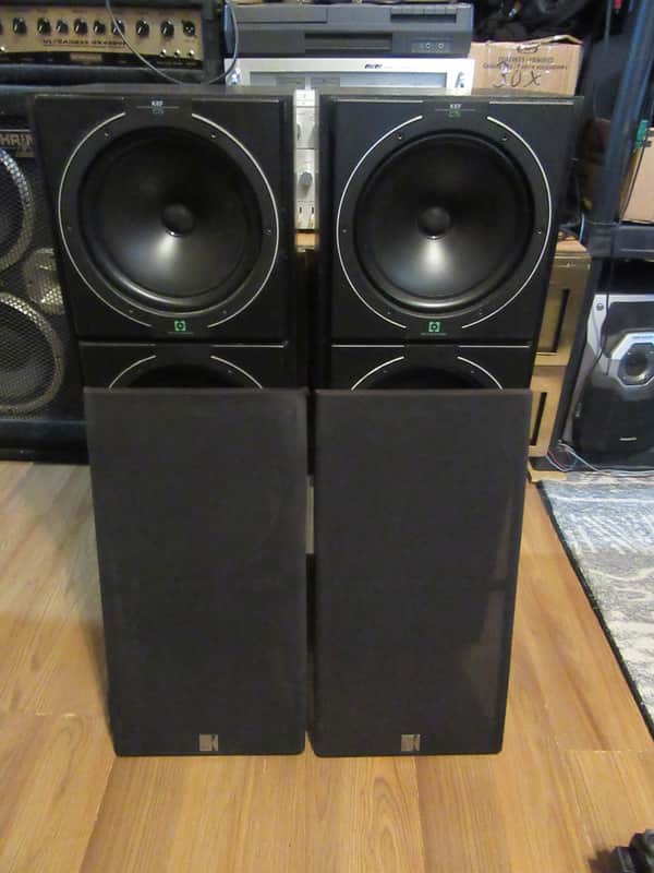 Vintage KEF C- 75 Speaker Pair 150 watts each ( Very Good Condition) image 1