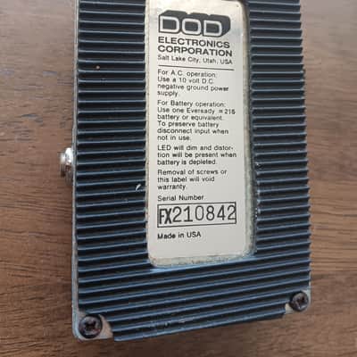 DOD FX40 EQ 1982 - 1987 - Grey VINTAGE image 3