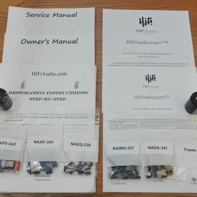 Onkyo TX-4500 restoration kit filter capacitor repair rebuild fix image 1