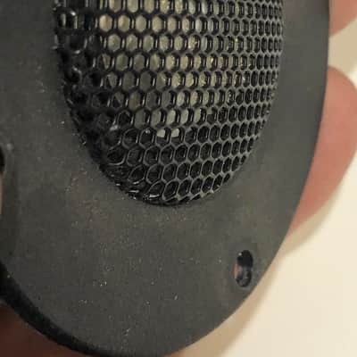 PAIR OEM Polk Audio 1" Silk Dome Tweeters 110-22 D0002610 Mylar Lens TESTED image 3