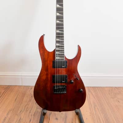 Ibanez GRG121DX-WNF Gio with Rosewood Fretboard 2015 - 2017 - Walnut Flat image 1