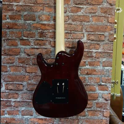 Ibanez SA-120 series Translucent Red Electric Guitar image 5