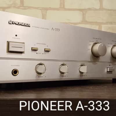 PIONEER A-333 ✅Warranty Rare Vintage Stereo Amplifier Retro Japan 1988s image 8