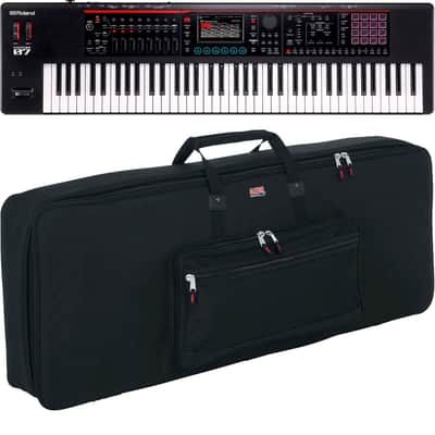 Roland Fantom-07 76-Key Keyboard, Gator GKB-76 Bag Bundle
