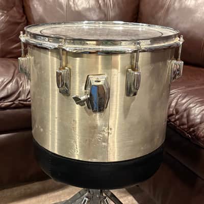 VINTAGE TAMA 14x10 Concert Tom Platina w/rering image 4