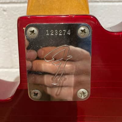 Fender Precision Bass with Rosewood Fretboard 1966 - All Original! - Candy Apple Red - Chris Cambell - Bob Seger image 15