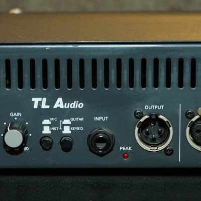TL Audio PA-2 Classic Series Dual Valve 2 Channel Mic Preamp and DI 1990s grey image 3