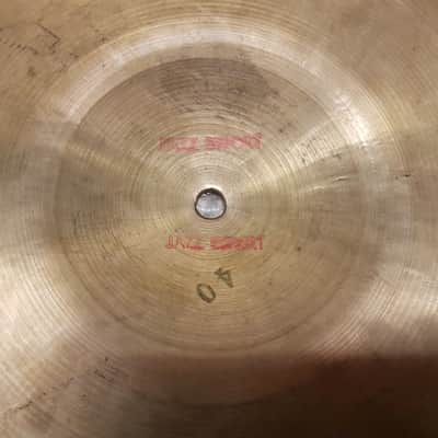60's JAZZ EXPORT 16" CRASH CYMBAL image 6