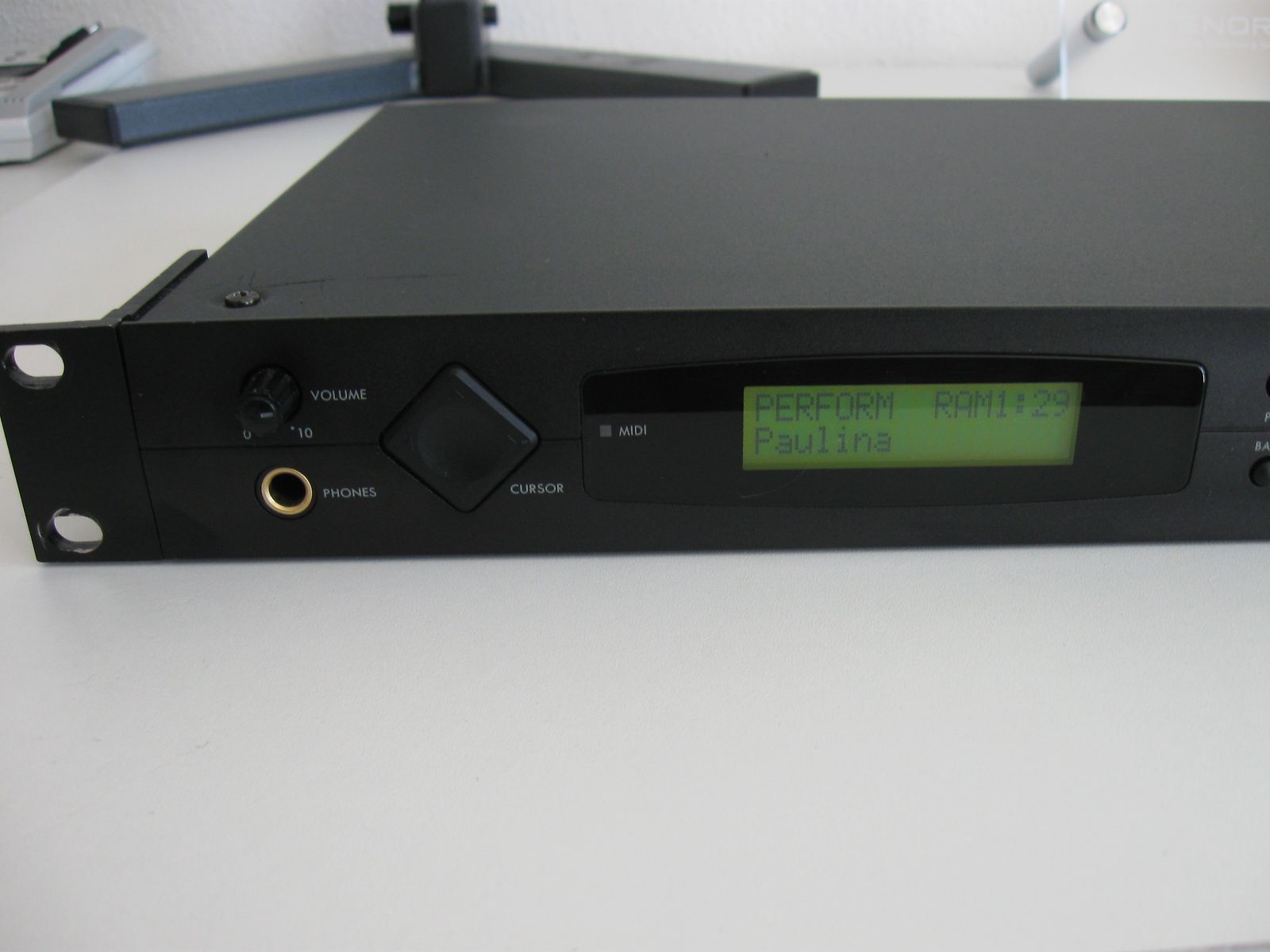 Korg Wavestation SR | Reverb