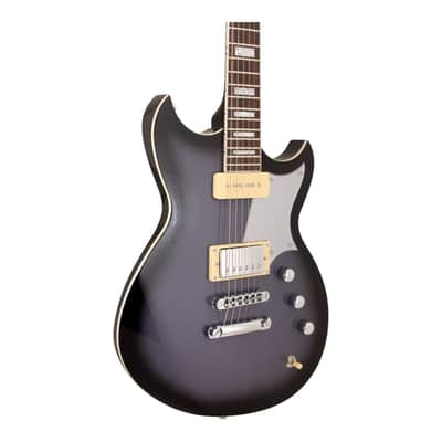 Reverend Sensei H90 Electric Guitar, Periwinkle Burst image 3