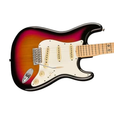 Fender Steve Lacy People Pleaser Stratocaster Electric Guitar, Maple FB, Chaos Burst image 5