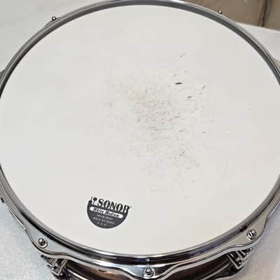 Sonor SC 10 1406 SDWD S Classix 14"x 6" Scandinavian Birch Snare in Walnut Root Veneer w/ Hella Hoops image 7