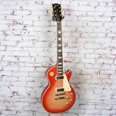 Gibson - 2021 Les Paul Deluxe Electric Guitar - Cherry Sunburst w/Reliced Neck - w/OHSC USED image 9