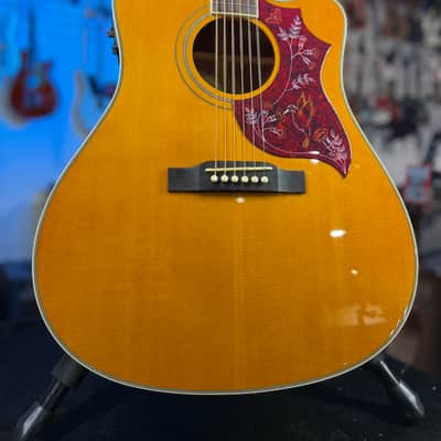 Epiphone Hummingbird Studio EC Acoustic-electric Guitar - Antique Natural GET PLEK'D! 238 image 3