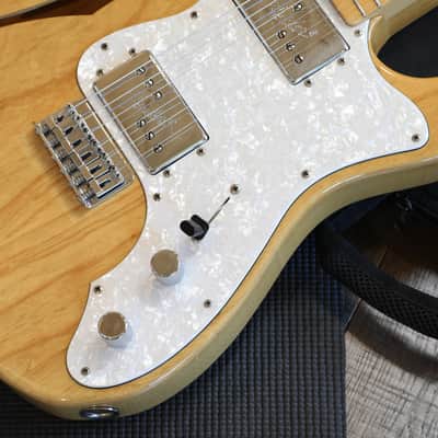 2004 Fender Traditional 70's Thinline Telecaster MIJ Semi-Hollow Electric Guitar Natural + GB image 6