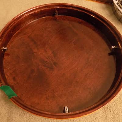 1970’s IBANEZ Artist 591 Wreath 5-String Banjo with Drop D Tuners and Hard Shell Case image 13