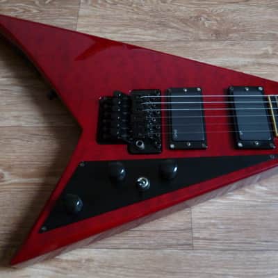Jackson Stars JP.RR E-230TR Rhoads 2003 Trans Red image 1
