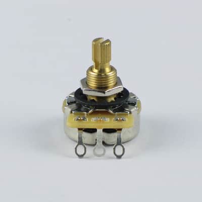 CTS Potentiometer 450G Series A500K Guitar Pot Brass Split Shaft image 5