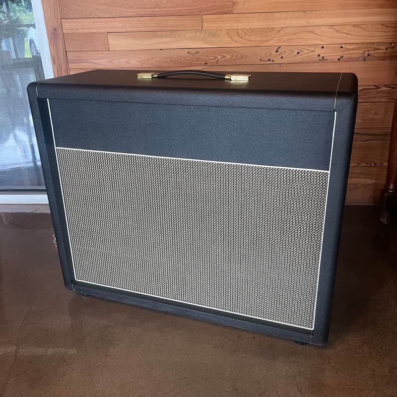 Mojotone British Bluesbreaker Style Guitar Amplifier 2x12 Speaker Extension Cabinet LOADED w/ Mojotone Greyhound Speakers image 1