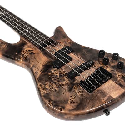 Spector NS Ethos 4 Bass Guitar - Super Faded Black Gloss with Gig Bag image 3