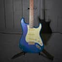 Fender Stratocaster with Rosewood Fretboard. Blue Refinish w/Eric Johnson Loaded Pick Guard, HSC and Strap *See listing for important details