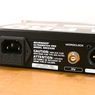 Behringer ULTRAMATCH PRO SRC2496 Sample Rate Converter CG01Z6B image 11