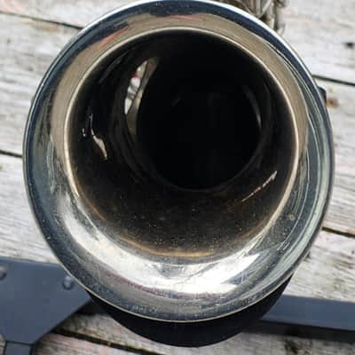 C.G. Conn Ltd. New Wonder Series II / Chu Berry Nickel Plated (L) Alto Saxophone 1926-27 Elkhart USA image 7
