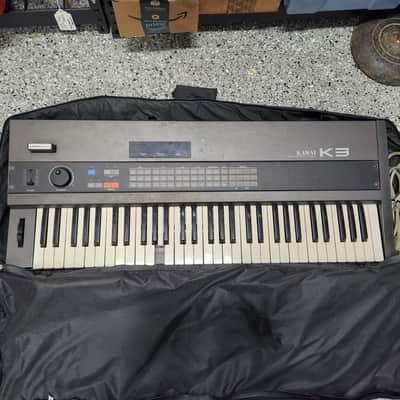 Kawai K3 Digital Wave Memory Synthesizer With Soft Case - As-is image 10
