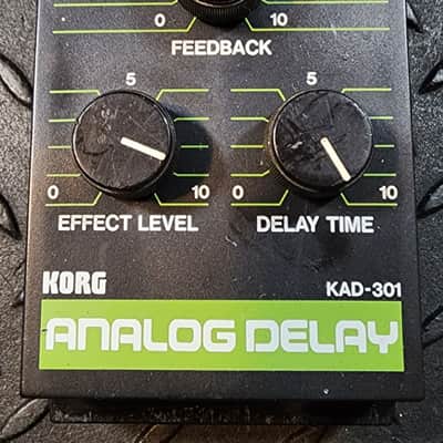 KORG KAD-301 Stereo Analog Delay Module for PME-40X Multi Effects System 1980's Vintage image 2