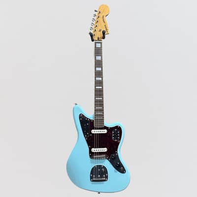 Fender Squier Classic Vibe '70s Jaguar FSR Limited-Edition Electric Guitar - Daphne Blue image 8