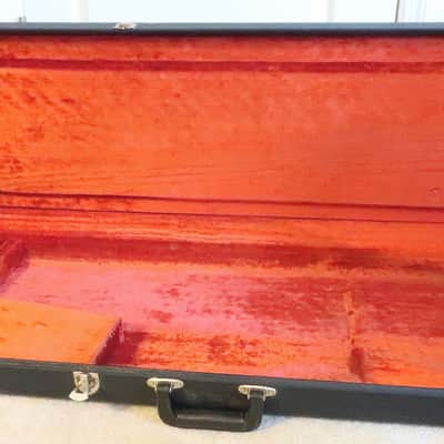 Vintage Fender 60's / 70's Jazz / Precision Bass Guitar Case - Black Tolex image 2