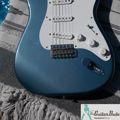 2008 Fender Japan Limited Edition - ST-57 - Old Lake Placid Blue - Upgraded Seymour Duncan PU's & Orange Drop Tone Cap - Pro Set Up w Perfect Frets/Action/Intonation! image 2