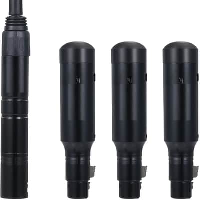 2.4G Wireless Transmitter 1 PCS and 3 PCS Rechargeable Receivers Set 126 Channels for Party DJ Show Club LED Stage Disco KTV Stage Light image 1