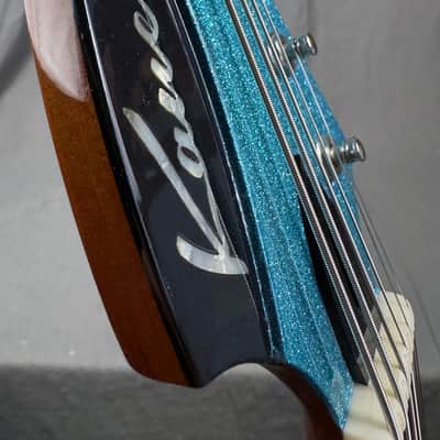 2023 Kauer Banshee Baritone Sky Blue Flake w/ Bigsby image 22