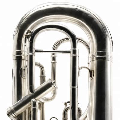 Besson Imperial Professional Euphonium in Silver Plate SN 453646 image 11