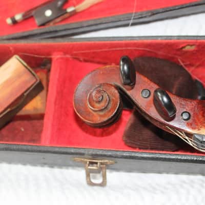 MEDIO FINO JTL 4/4 French Violin c.1900 J Thibouville-Lamy Mirecourt feb25 #3 (515B21) 1900s image 5