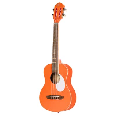 ORTEGA RUGA-ORG Gaucho Serie Tenor Ukulele 4 String - Orange + Bag image 5