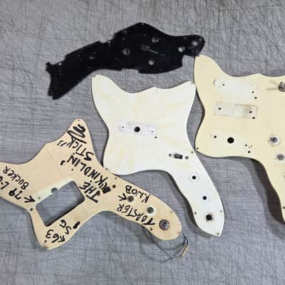 Vintage FOUR 1965 USA Harmony Silvertone Kay Electric Guitar Pickguards Luthier Parts #2 image 1