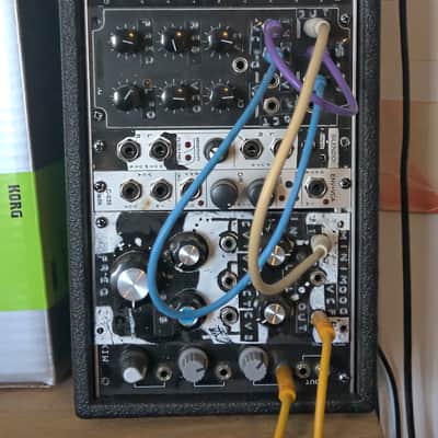 Modular Eurorack Monotron (MS-20) Moog VCF DIY + Ribbon + Silenzio Ladik - 48HP image 2